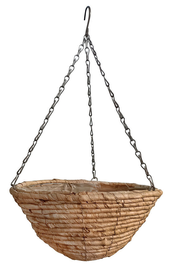 George Wicker Hanging Basket