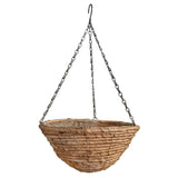 George wicker hanging basket 30.5x16cm (British brand)