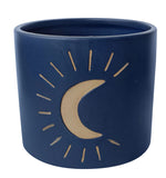 George Blue & Gold Moon Planter GOODS ASDA   