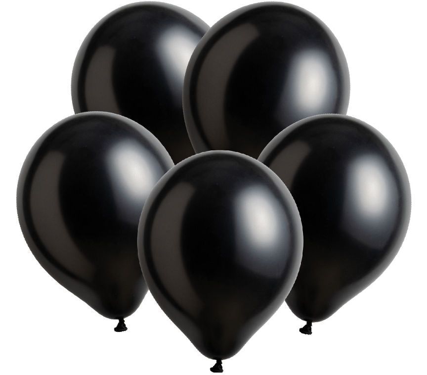 George Home Black Party Balloons