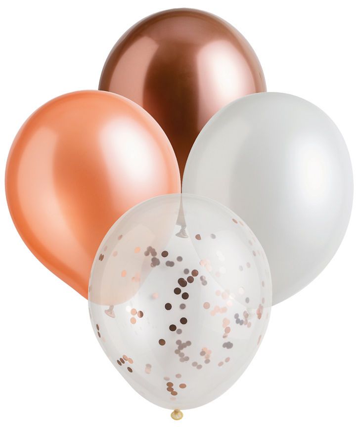 George Home Rose Gold Balloon Pack GOODS ASDA   