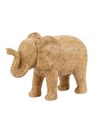 George Home woven decorative elephant 28.4x11.2x19.5cm - British product