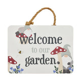 George Home Gonk hanging garden sign 20x15cm - British product