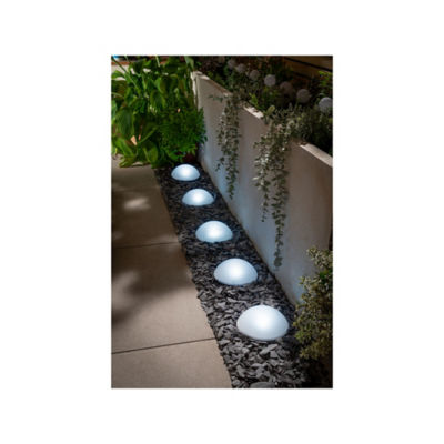 George Home half ball lights 5 pack 15x15x5.5cm 6m, UK version