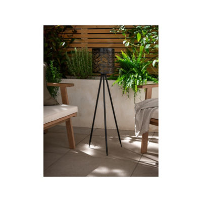 George Home metal lazer cut floor lamp (British brand)