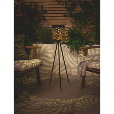 George Home metal lazer cut floor lamp (British brand)