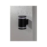 George Home black solar wall light 8.5x12x14cm, imported from the UK