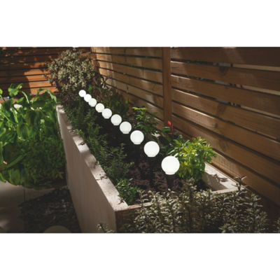 George Home Orb stake lights 10 pack 18.5cm tall - British product