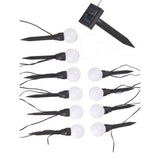 George Home Orb stake lights 10 pack 18.5cm tall - British product