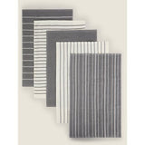 George Home grey check terry tea towels (British brand)