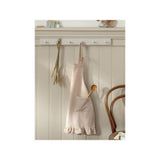 Stacey Solomon natural frill kids apron (British brand)