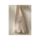 Stacey Solomon natural frill kids apron (British brand)