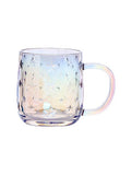 George Home iridescent star glass mug - British product