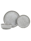 George Home concrete-effect stoneware dinner set, UK version