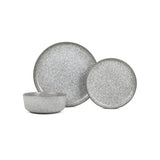 George Home concrete-effect stoneware dinner set, UK version