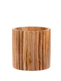 George Home round ribbed pot 20x20x20cm (British brand)