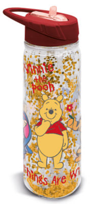 Disney Winnie The Pooh glitter bottle 585ml - British product