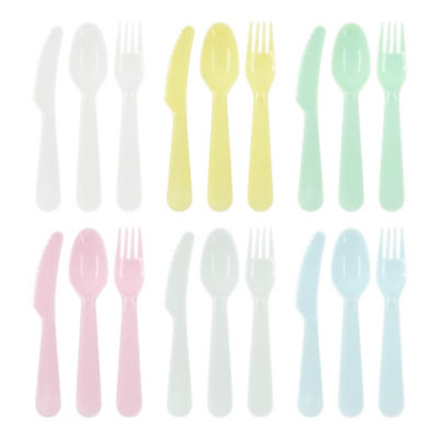 ASDA George Home Multipack Children's Cutlery Set 18 Pack- Buy online at McGrocer
