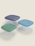 George Home 3 piece square food storage set - British product