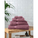 George Home Rose super-soft cotton face cloth (British brand)