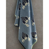 George Home multi-coloured hermit crab hand towel (British brand)