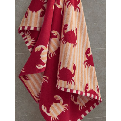George Home hermit crab bath towel - British product