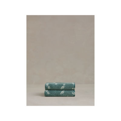 Stacey Solomon guest towel blue eucalyptus 40x60cm, UK version