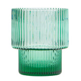 George Home green stacking rib mixer glass, UK version