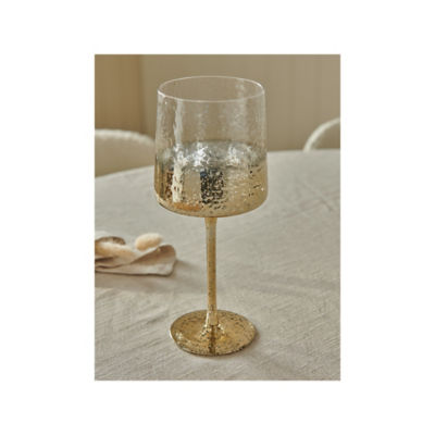Stacey Solomon gold-tone wine glasses set of 2 - British product