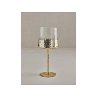 Stacey Solomon gold-tone wine glasses set of 2 - British product