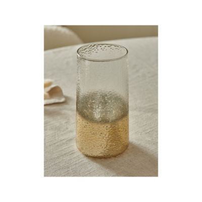 Stacey Solomon gold-tone hiball glasses set 8x8x15cm British product