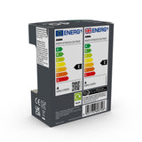 ASDA LED filament candle bulb 2-pack warm white, UK version
