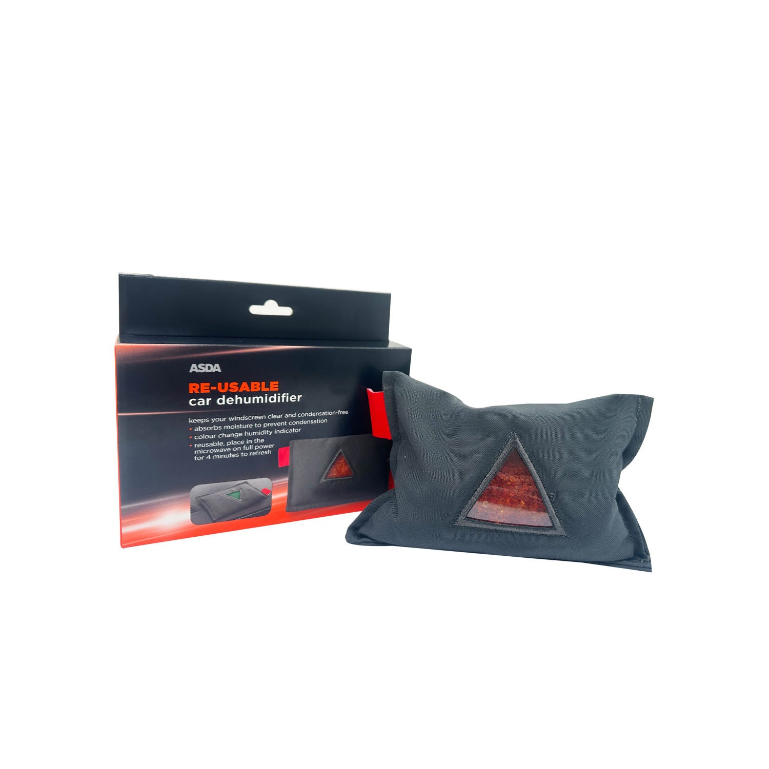 ASDA dehumidifier car reusable moisture absorber (British brand)