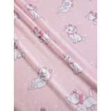 George Home Disney Marie pink fleece blanket 100x70cm, UK version