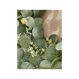 At Home with Stacey Solomon green foliage wreath with LED lights 54cm (British brand)