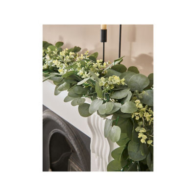 Stacey Solomon green garland with LED lights 1.8m, UK version
