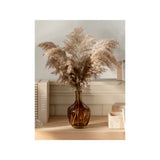 At Home with Stacey Solomon brown pampas grass vase 23 cm - British product