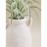 George Home cream artificial plant in ceramic pot 19cm - UK version