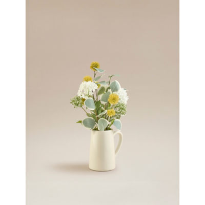 George Home artificial hydrangea with craspedia 26x26x40cm - British product