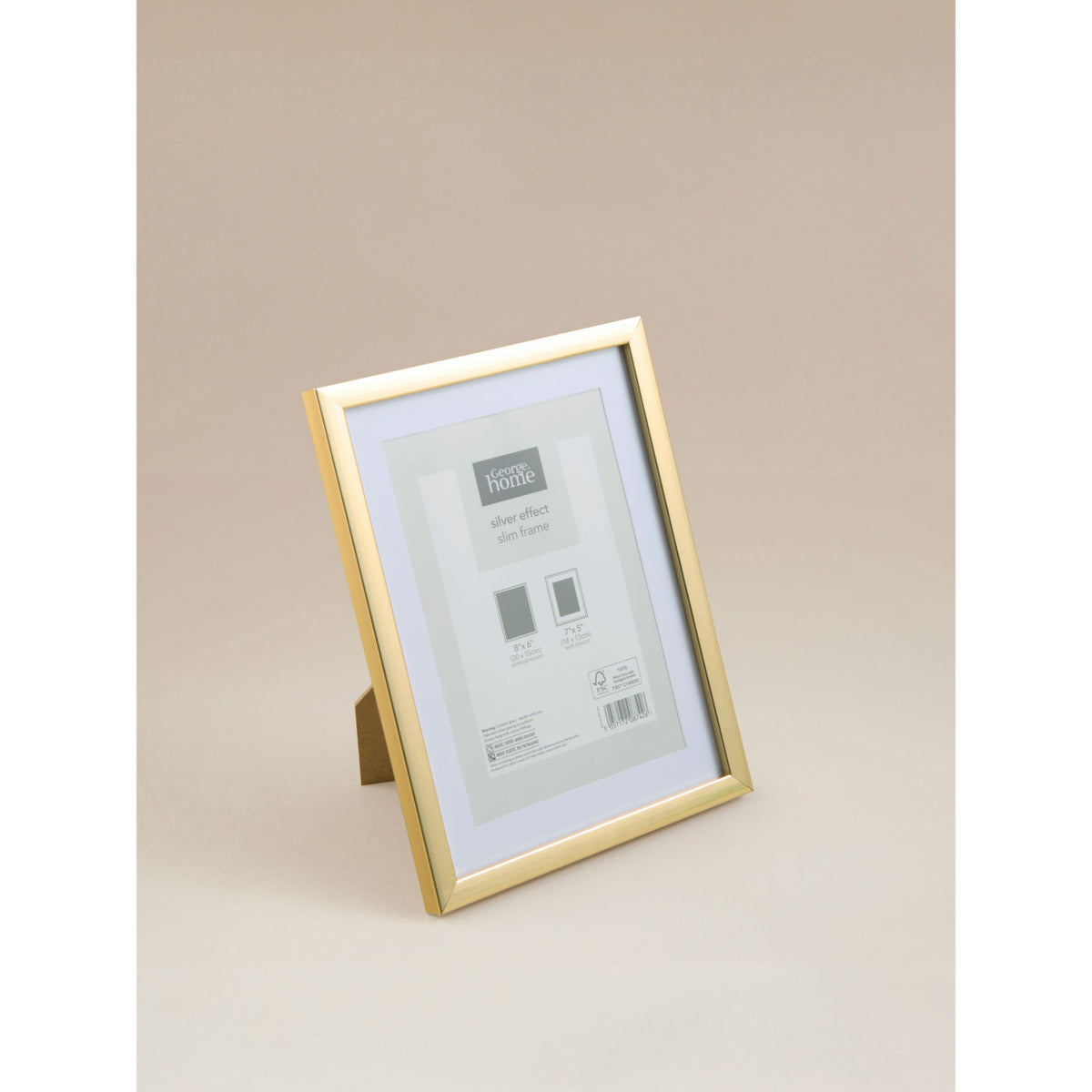 George Home gold-tone photo frame 7x5 inch, imported from the UK