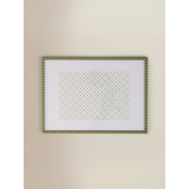 George Home green beaded photo frame A3, UK version
