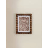 George Home dark wood bobbin picture frame 7x5 inch - British product