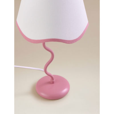 George Home pink wave lamp 36cm tall - British product