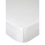 George Home white cotton flat sheet double - British product