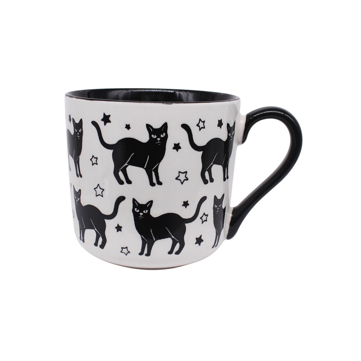 George Home black cat mug stoneware, UK version