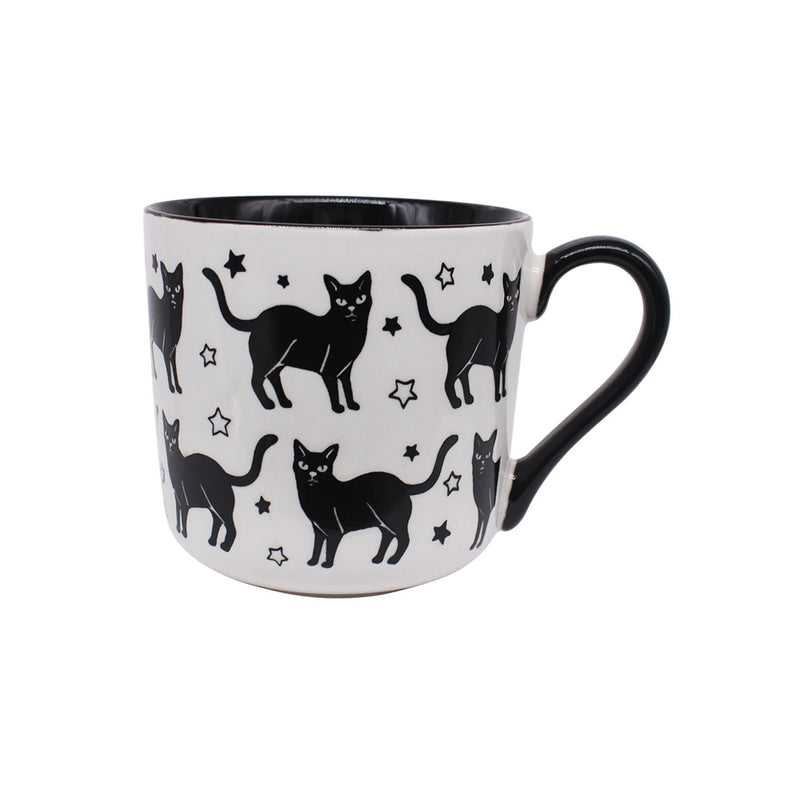 George Home black cat mug stoneware, UK version
