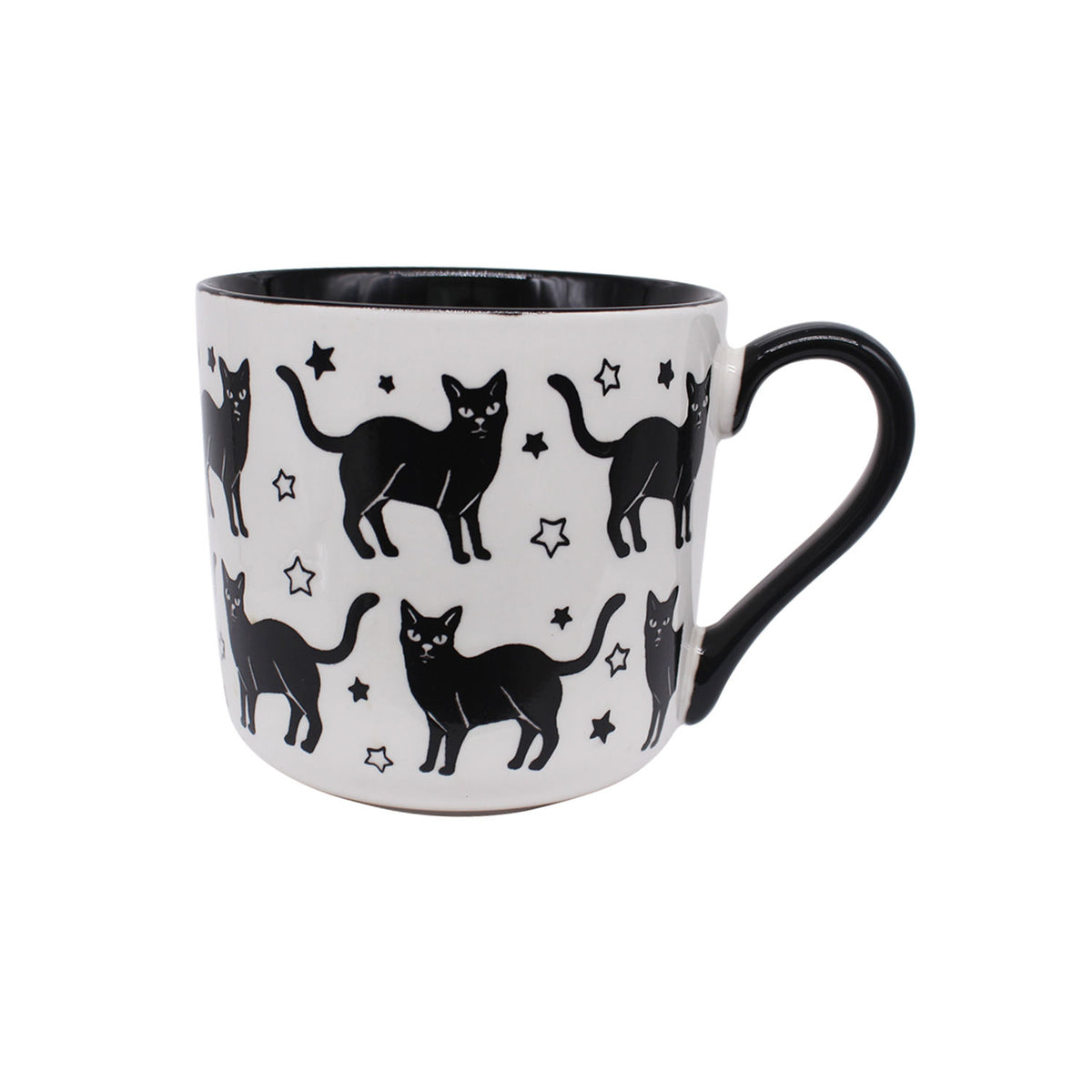 George Home black cat mug stoneware, UK version