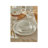 Stacey Solomon white snowflake dinner set 12-piece, UK version