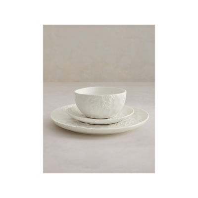 Stacey Solomon white snowflake dinner set 12-piece, UK version