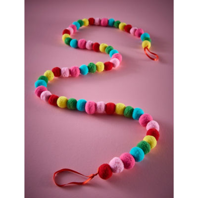 George Home Pom-Pom Garland 183cm, UK version